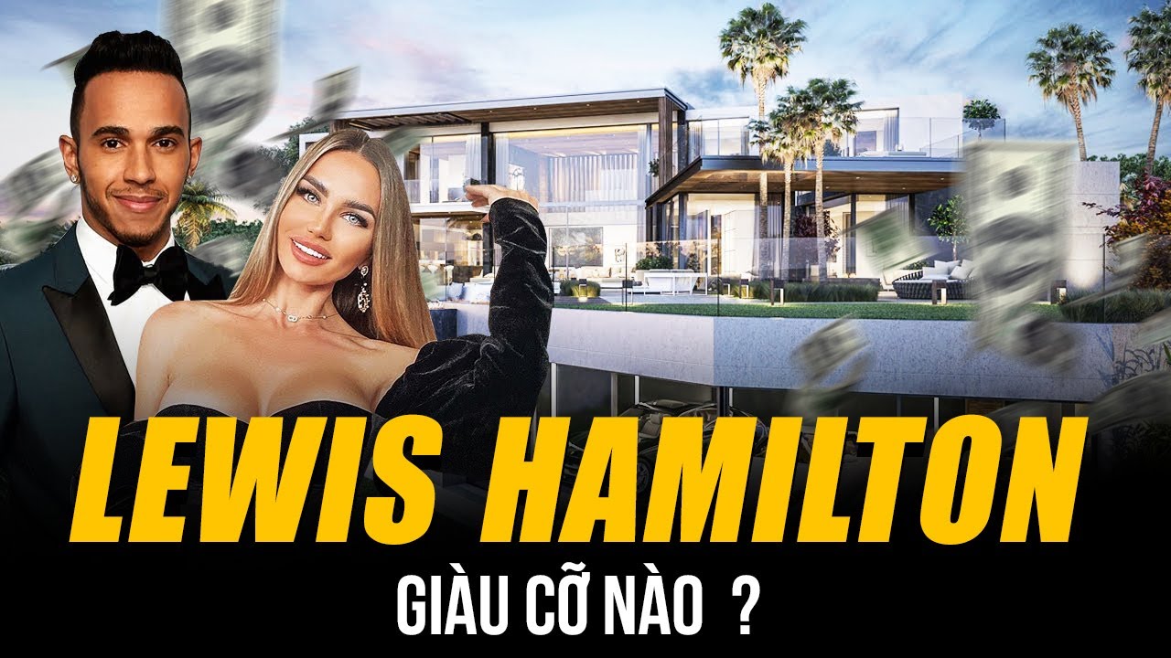 SIÊU SAO ĐUA XE F1 LEWIS HAMILTON GIÀU CỠ NÀO KHI KHIẾN CẢ DAVID BECKHAM CHỈ CÒN LÀ MỘT CÁI TÊN!