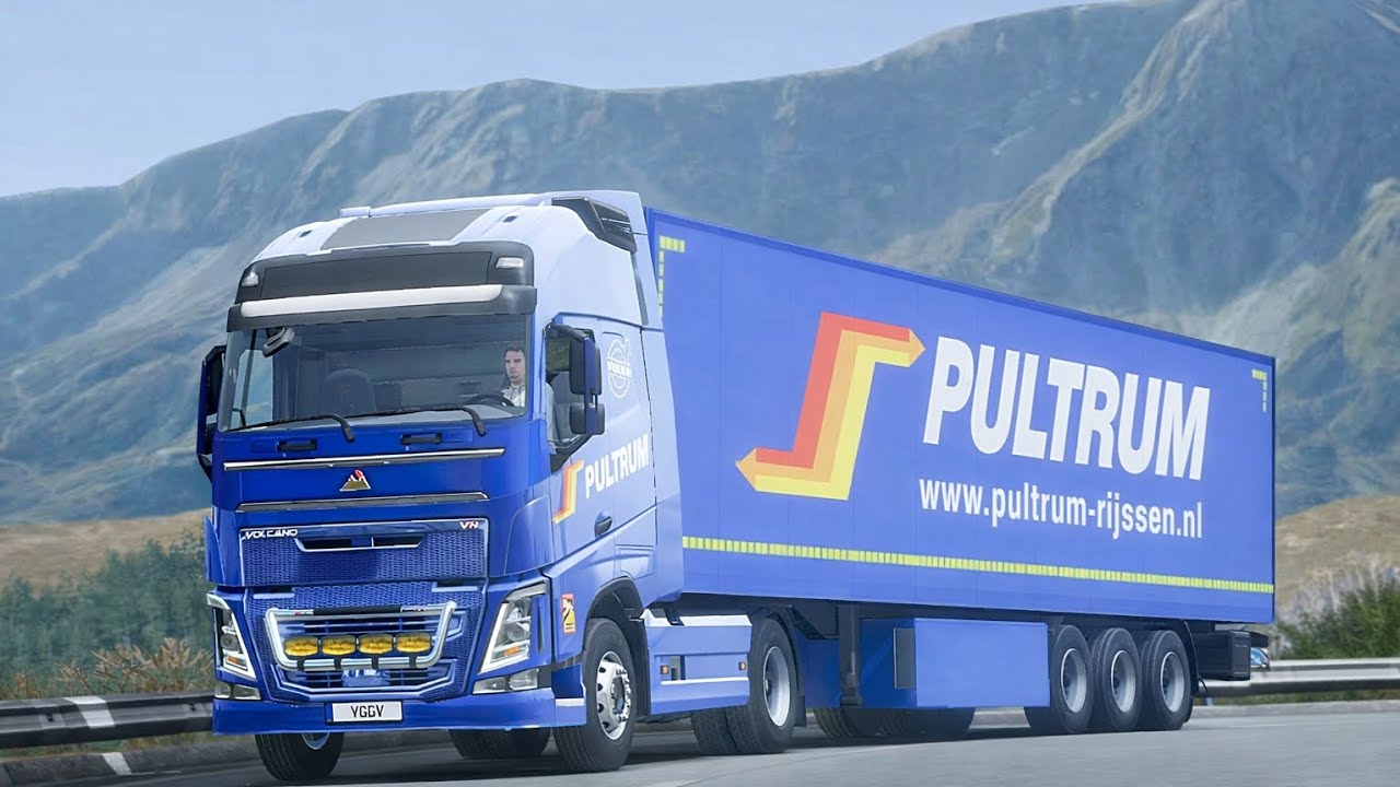 EARLY MORNING FRUITS DELIVERY #truckerofeurope3 #toe3 #toe #ets2 #gameplay #games #trucking #truck 
