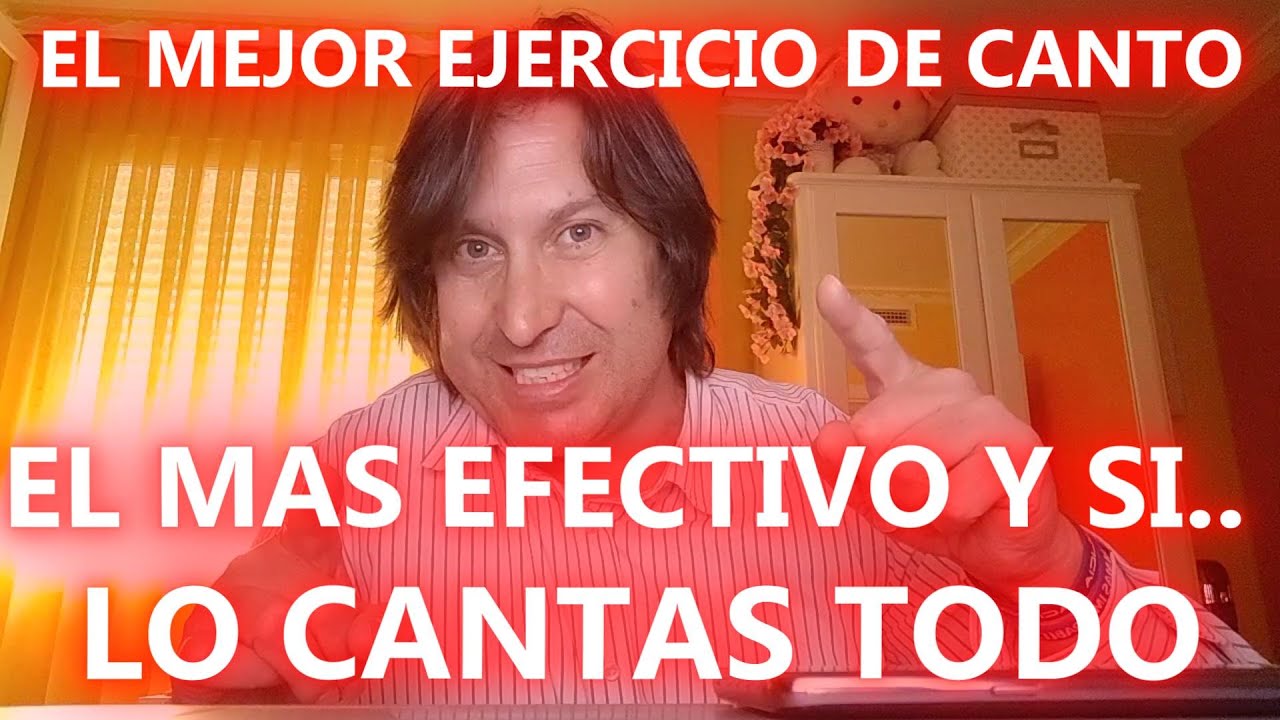 EL MEJOR EJERCICIO DE CANTO😊 EL MAS EFECTIVO Y SI  LO CANTAS TODO! 👍EN TU CLASE DE CANTO