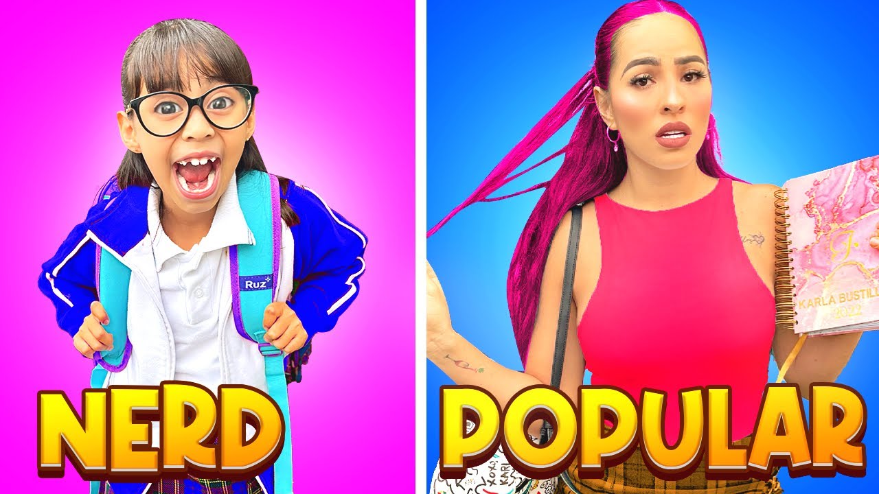 TIPOS DE ALUMNOS EN EL COLEGIO 👩🏼‍🏫🎒 | Karla Bustillos