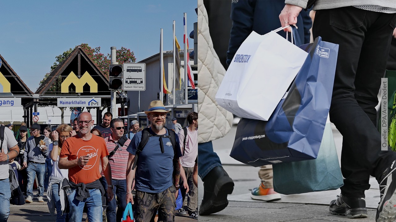 Shoppingtrends auf dem Maimarkt | RON TV