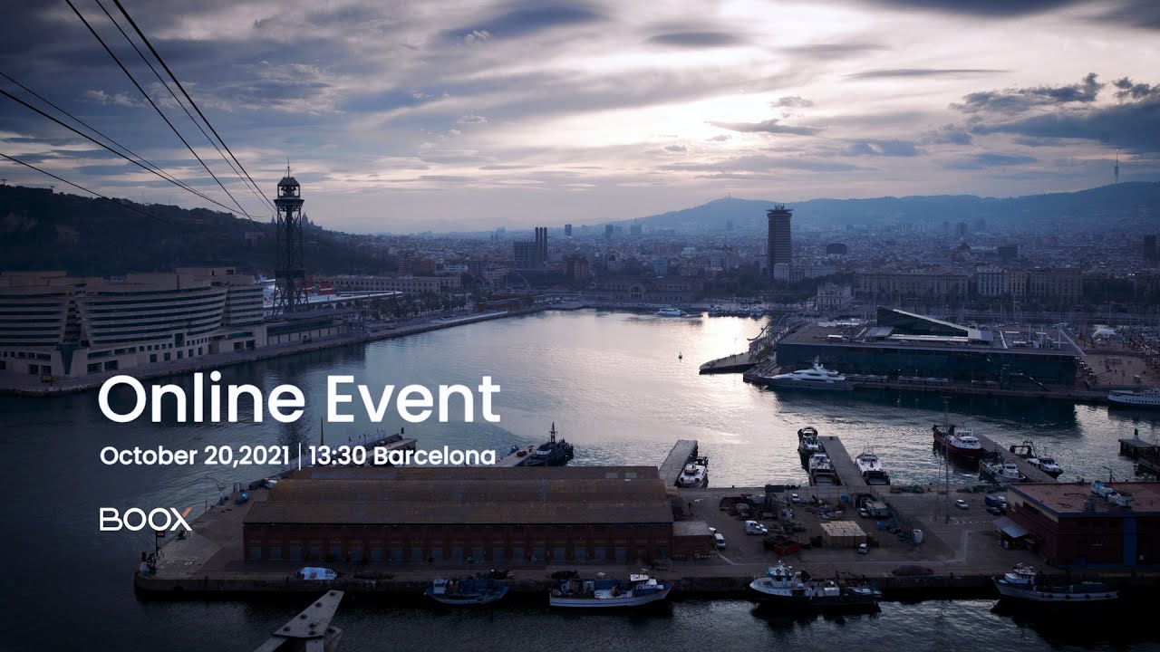 BOOX Product Launch Event October 2021