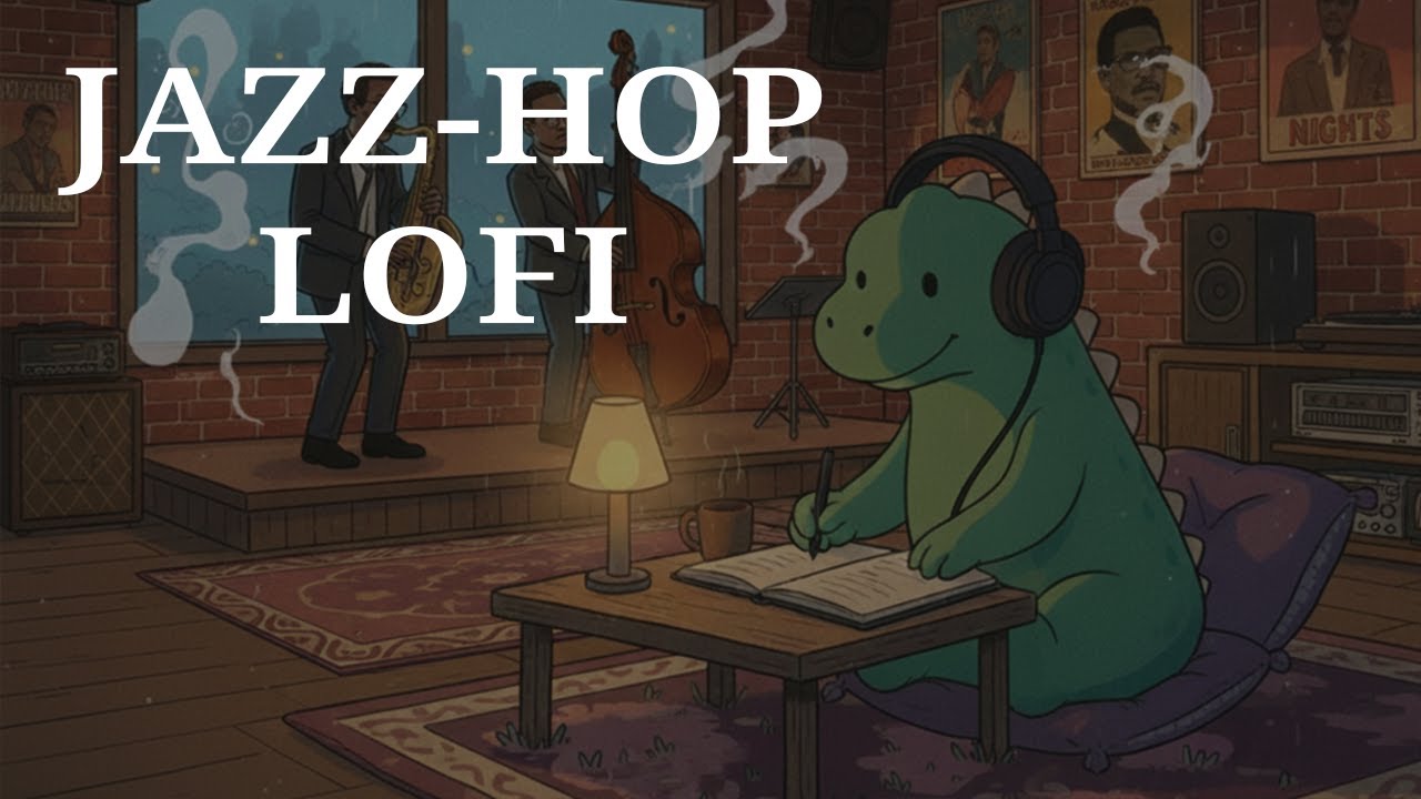 Jazz-Hop Lo-Fi 🎷 | Chill Beats for Study & Late Night (25 Min)