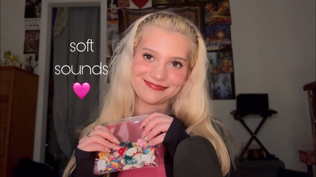 Soft sounds for a loud mind | ASMR | tapping & whispering 