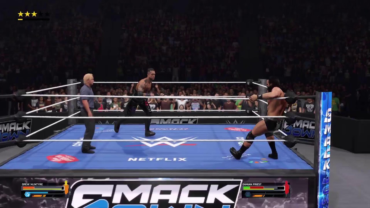 WWE 2k25 Universe matches Live Smackdown