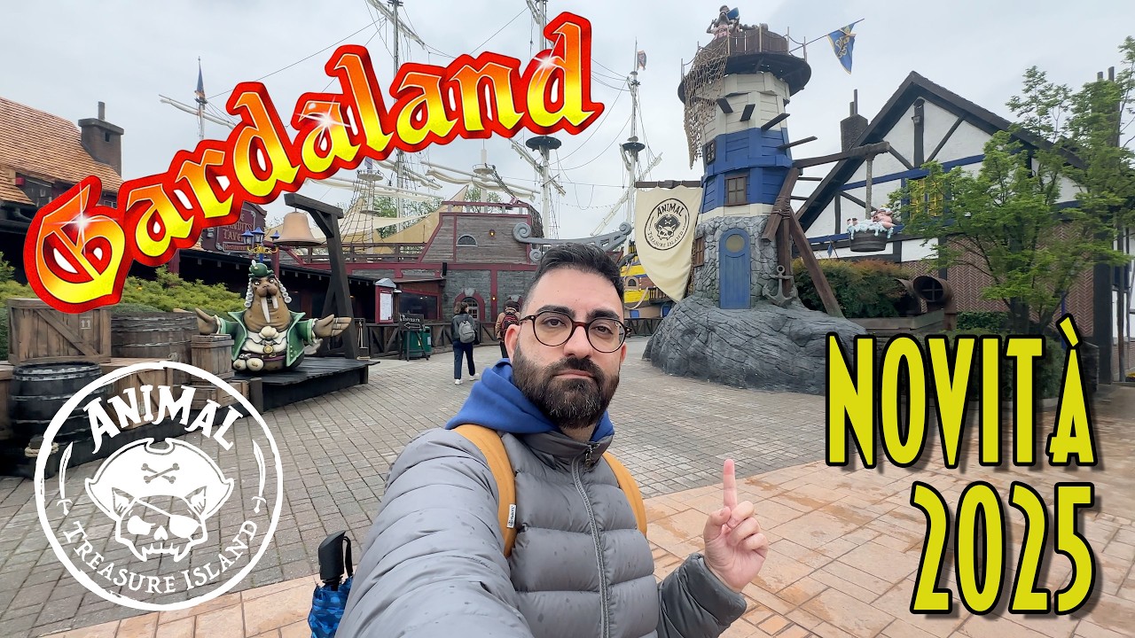 Provo ANIMAL TREASURE ISLAND - Novità 2025 SUPER INCREDIBILE a GARDALAND!