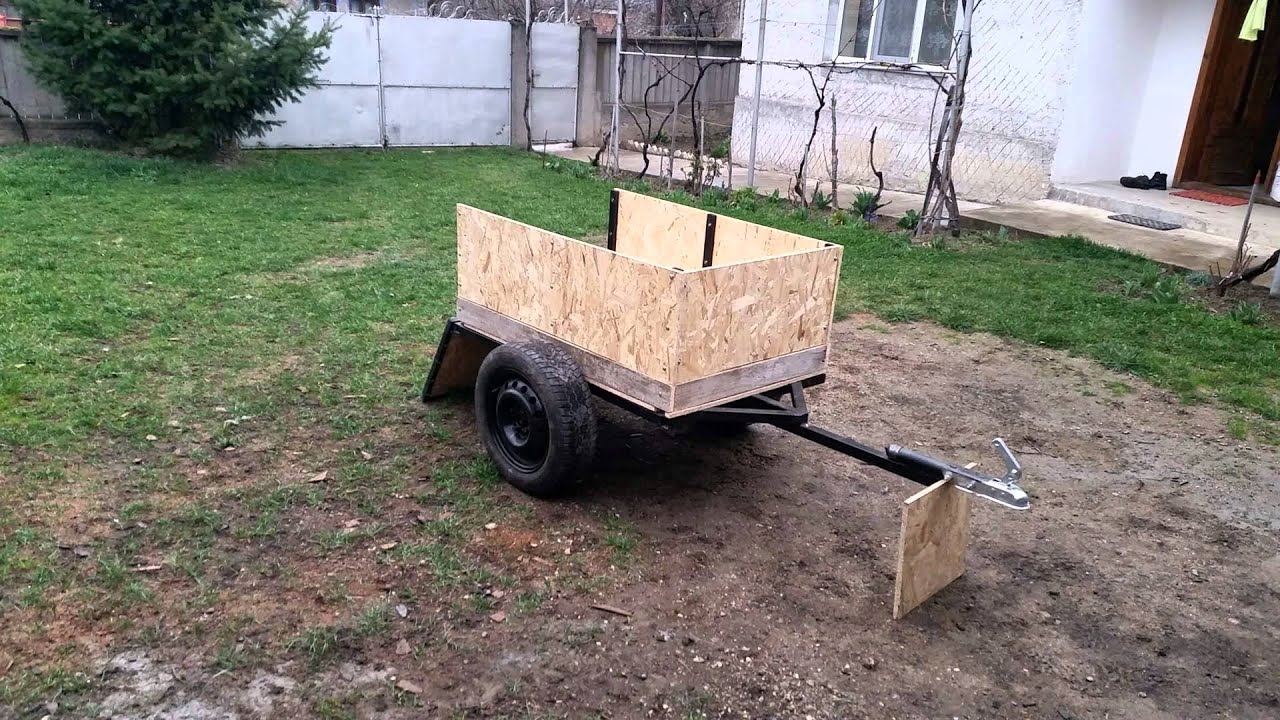 Etape constructie remorcuta ATV/auto; Atv trailer