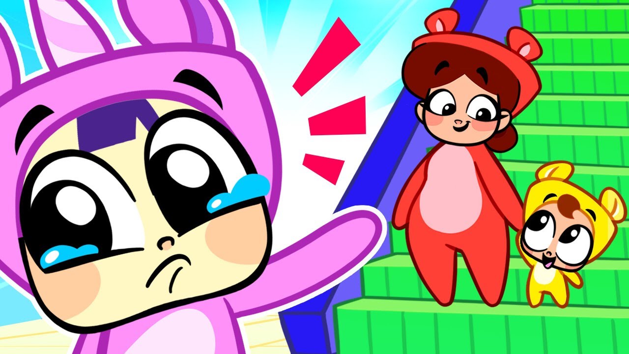 Up ⬆️ and Down ⬇️ Escalator Safety Song 🎵 Educational Kids Cartoon
