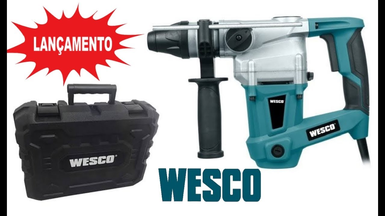 Martelete Rompedor SDS Plus Wesco WS3161K (Novo)