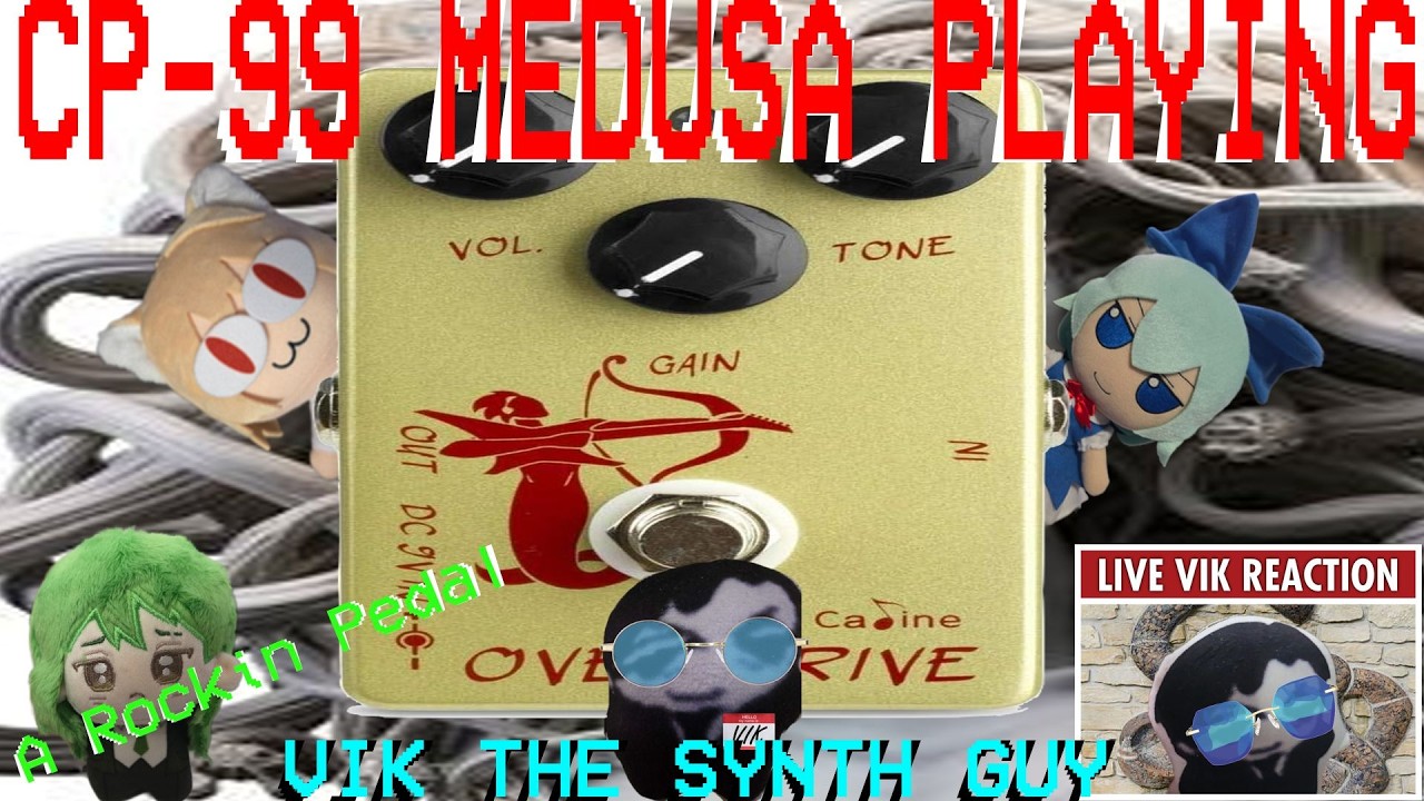 A Statue Making Klone | Caline CP-99 Medusa Playing on a microKORG 2