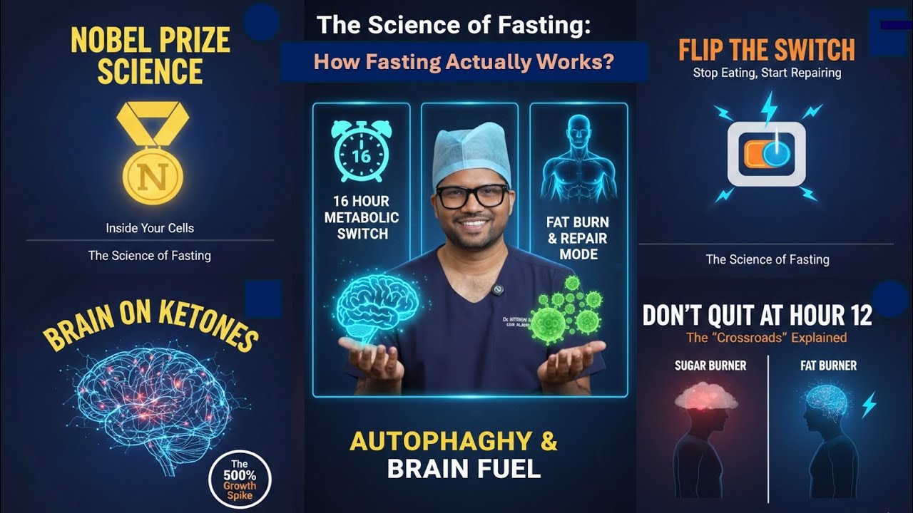 The Science of Fasting: How Fasting Actually Works #video 