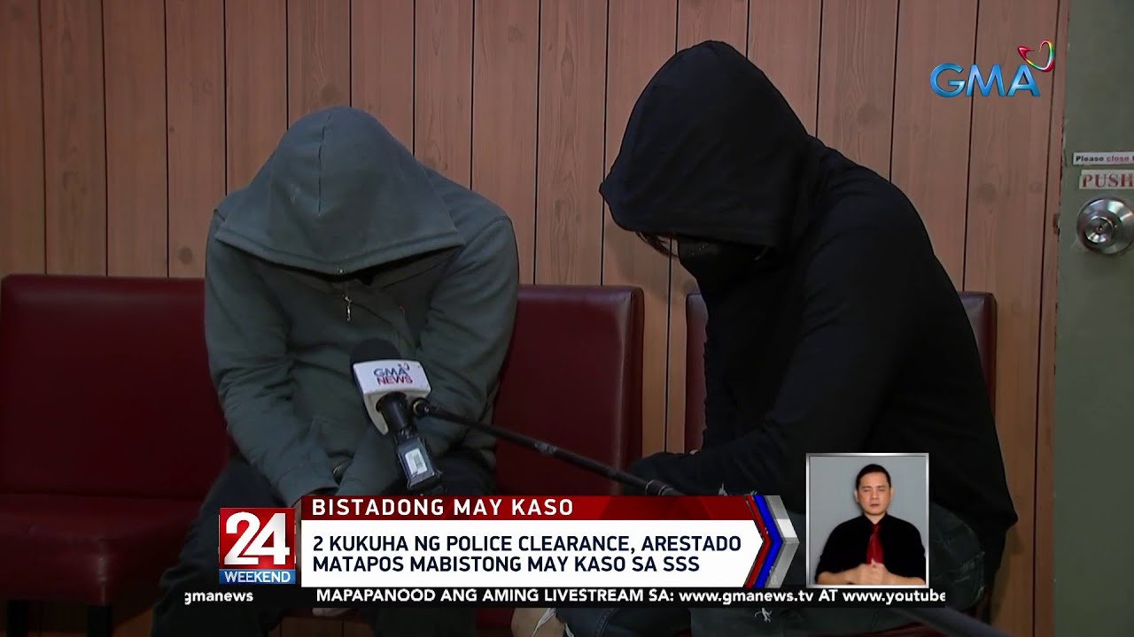 2 kukuha ng police clearance, arestado matapos mabistong may kaso sa SSS | 24 Oras Weekend