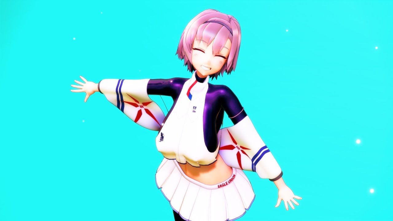 【アズレンMMD】R18MMD紳士向けサンプル　ムチムチなリノがsexyに踊るNostalogic　【アズールレーン  Azur Lane 碧藍航線 벽람항로】