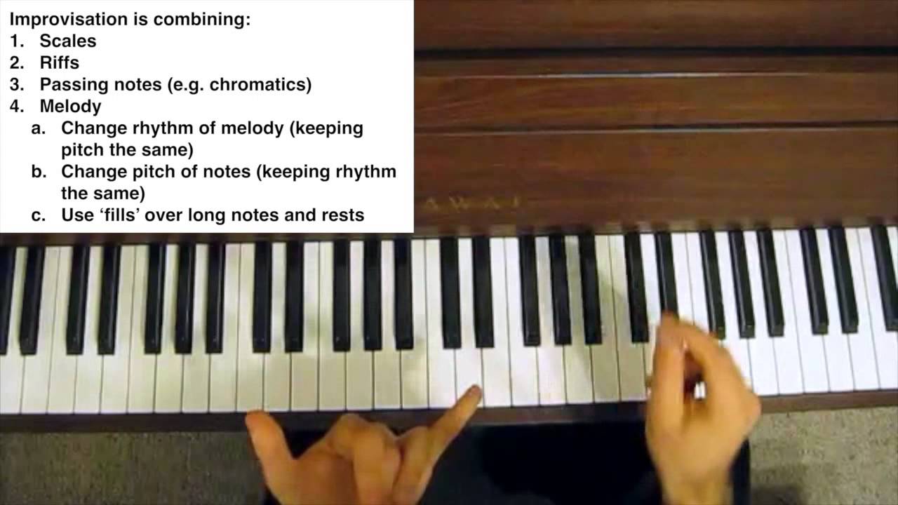 Jazz Improvisation - Embellishing the Melody