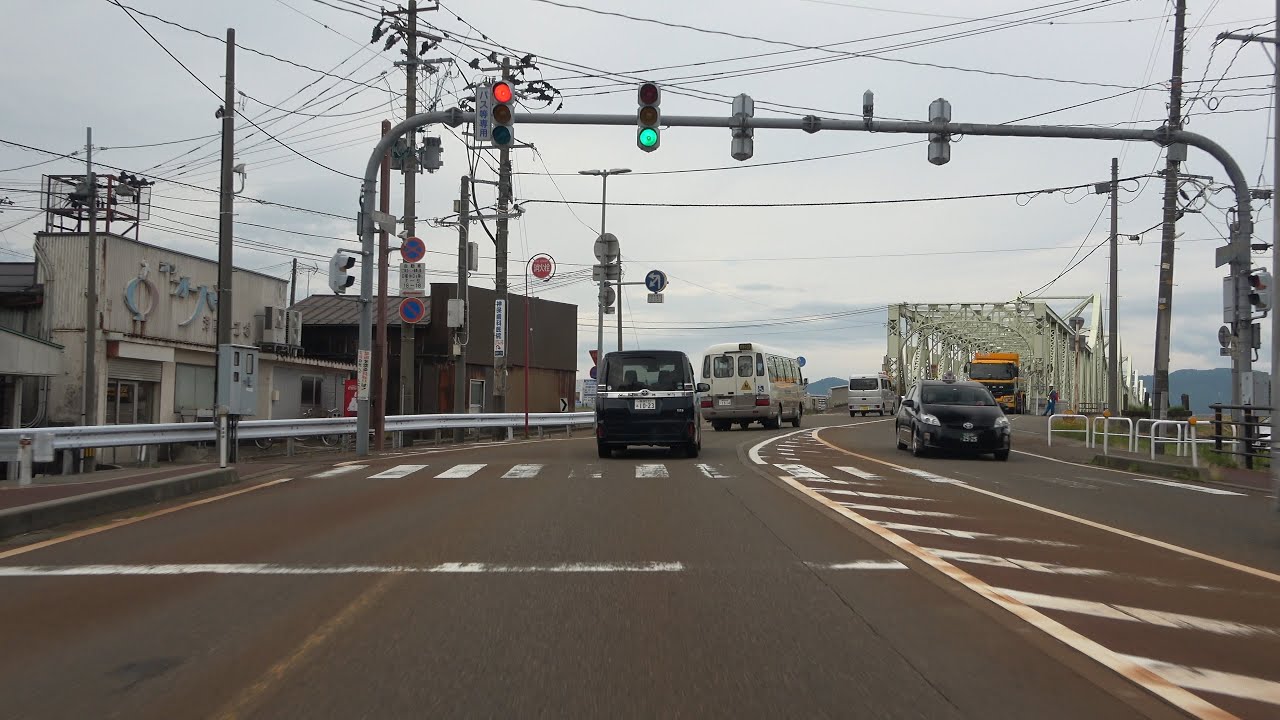 4K 国道8号線 新潟県長岡市上除町 ⇒ 長生橋 ⇒ 長岡市立劇場 ⇒ JR長岡駅前 ⇒ 蔦屋書店 長岡花園店 ⇒ 国道8号線 長岡市福島町 2020-06-25