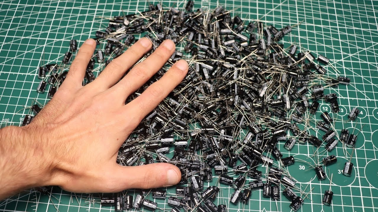 Was kann man aus 500 Kondensatoren bauen?