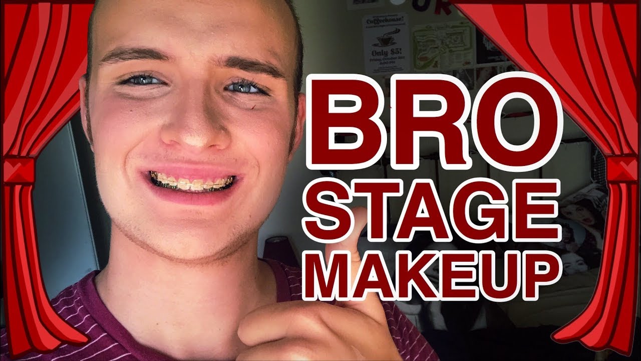 Male Stage Makeup... Tutorial? (Drugstore)