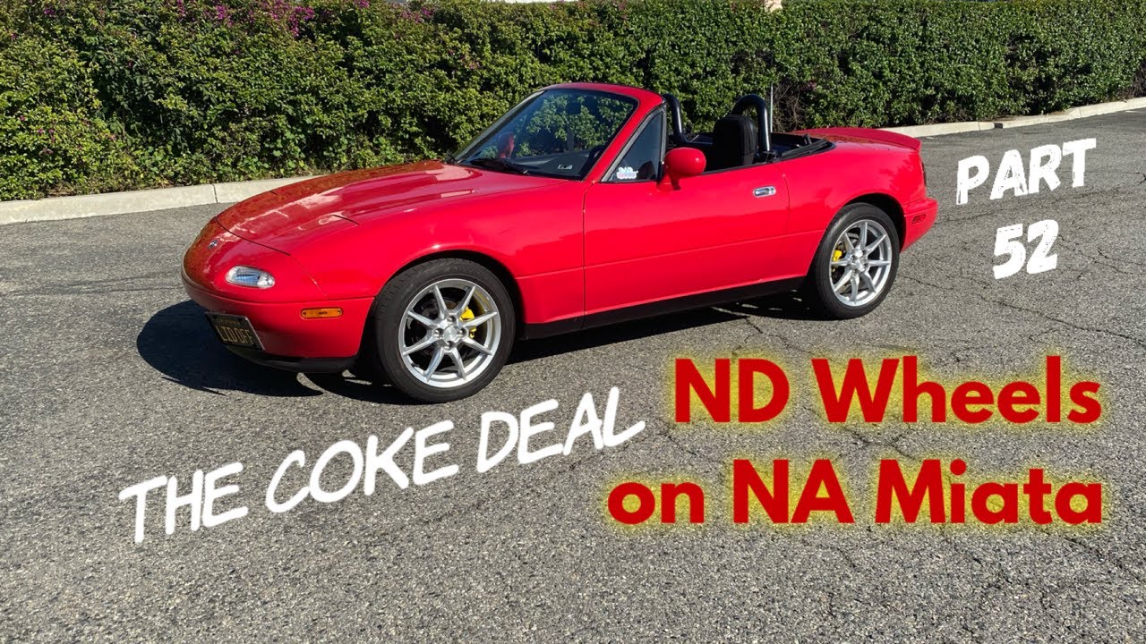 ND WHEELS ON NA MIATA!  [part 52] 1990 Mazda Miata