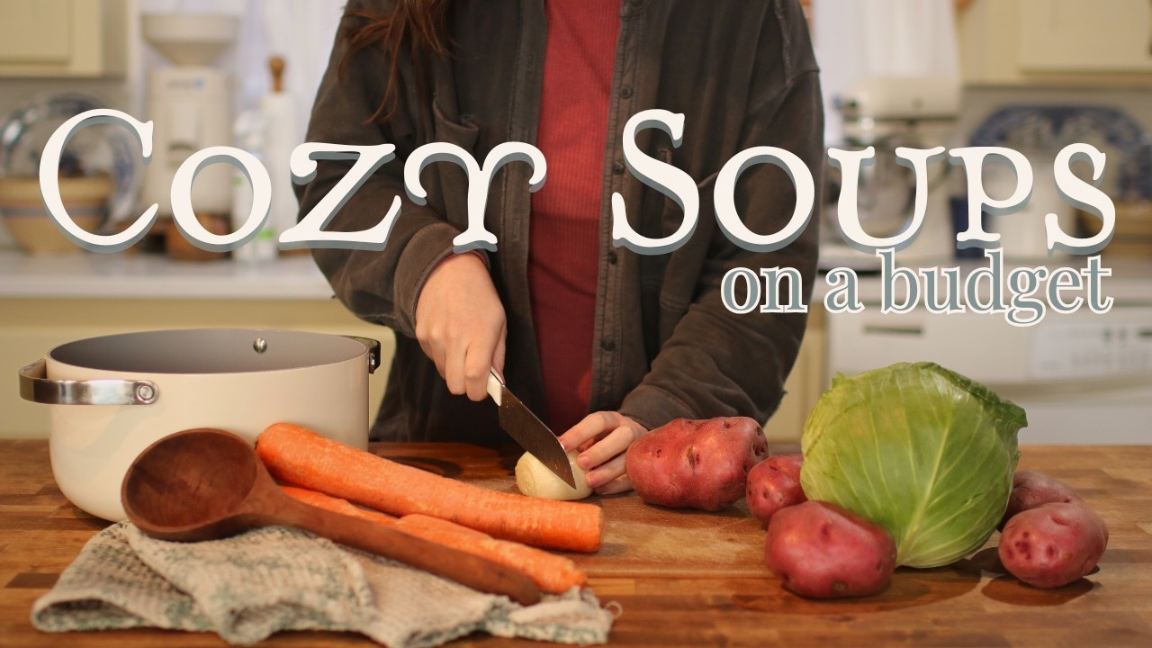 3 Frugal Soups I Make Every Winter (Simple & Budget-Friendly)