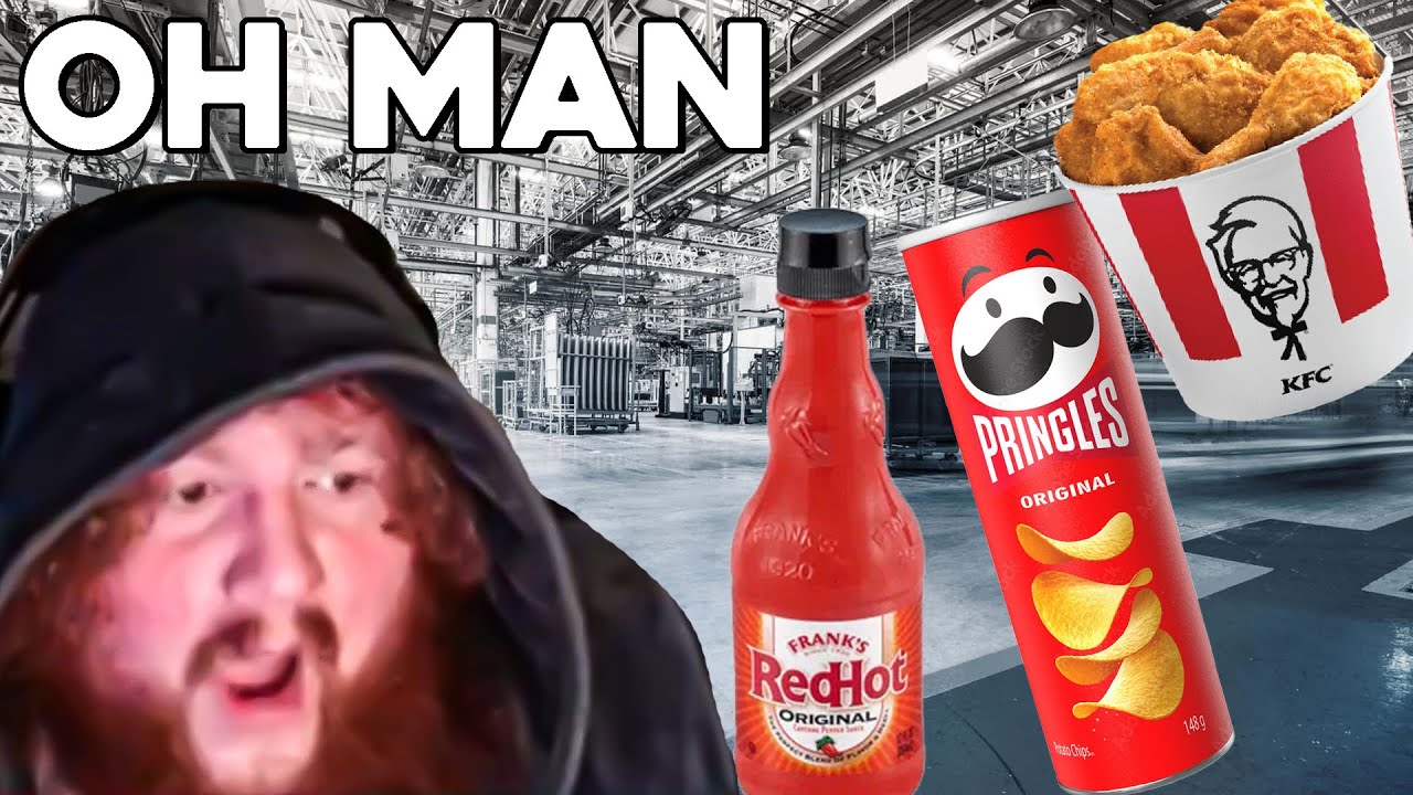 CaseOh Reacts To How Red Sauce, Pringles and KFC Are Made In Factories
