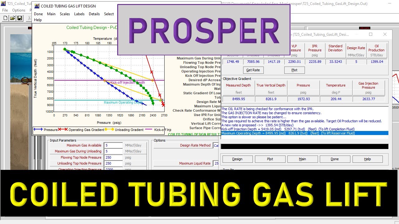 Prosper 29: Колтюбинговый газлифт