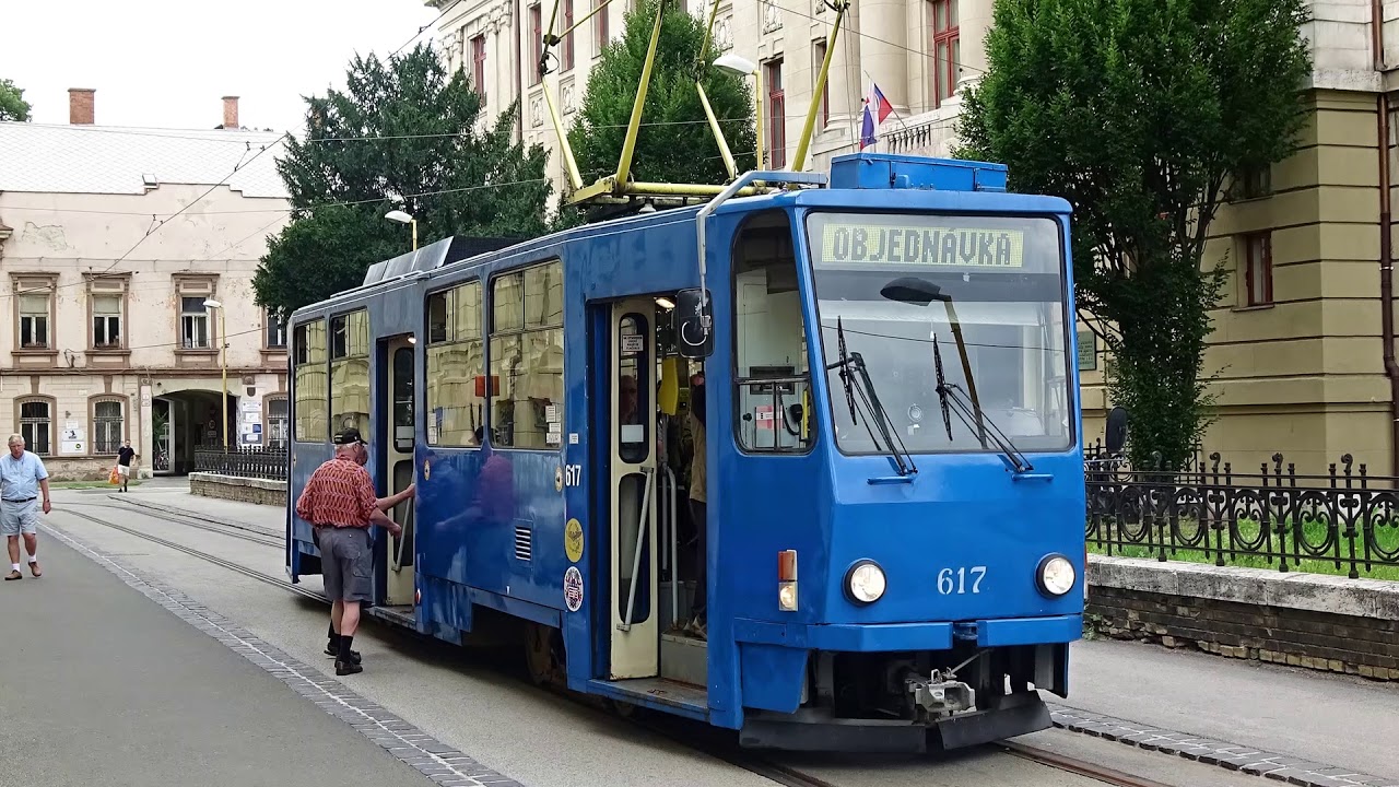 Driver’s Eye View - Košice Tram – (Slovakia) Route 2 - Senný trh to Havlíčkova