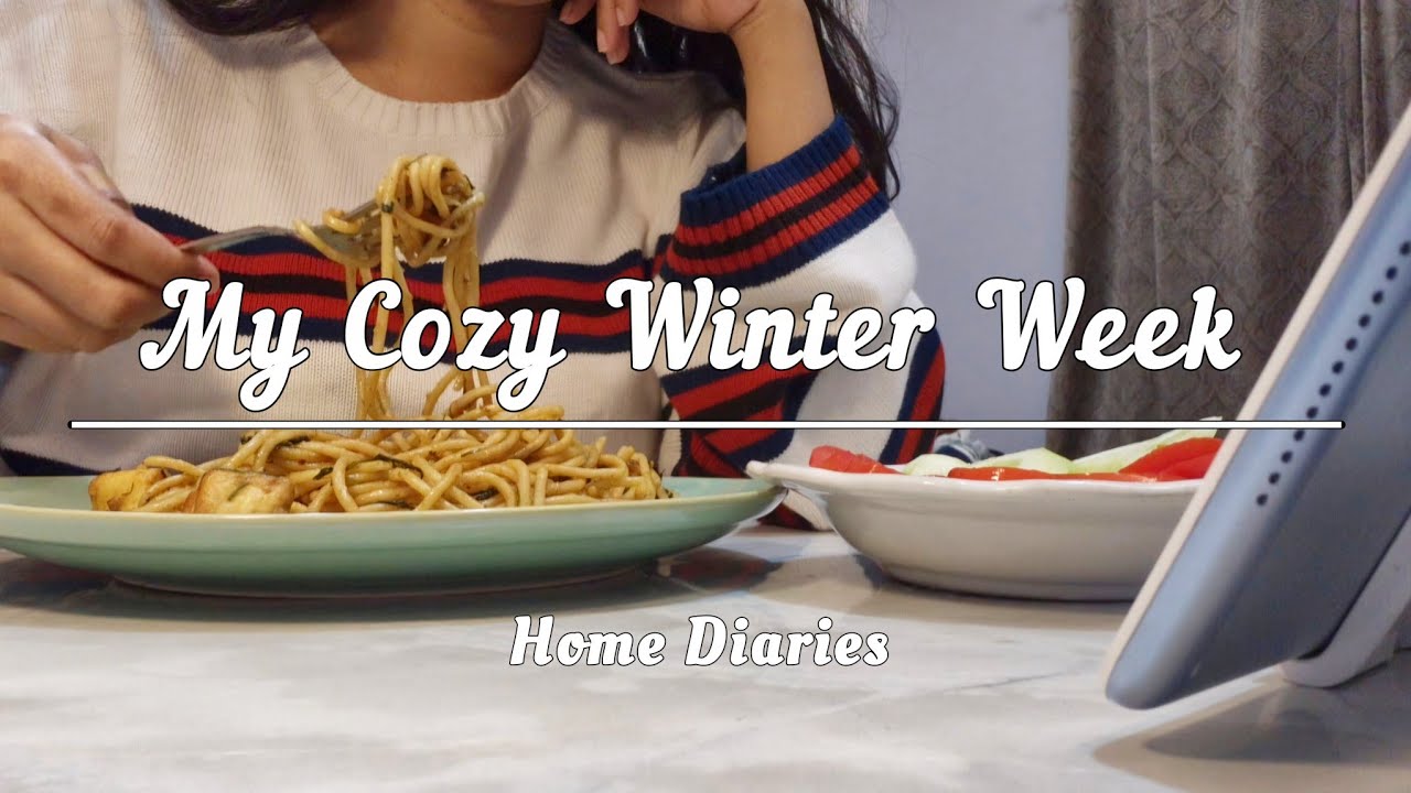 Spent A Perfect Cozy Winter day with Me | Work, meal prep and life reset #selfcare