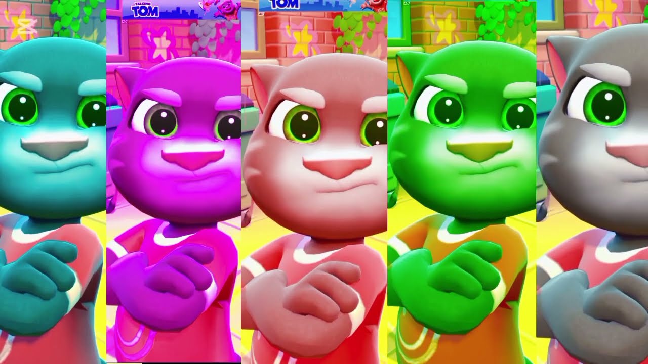 Talking Tom Cat 🙀 2150,2100,2050,2030,2025,2016,2010 - Gameplay Walkthrough (iOS, Android) part 1