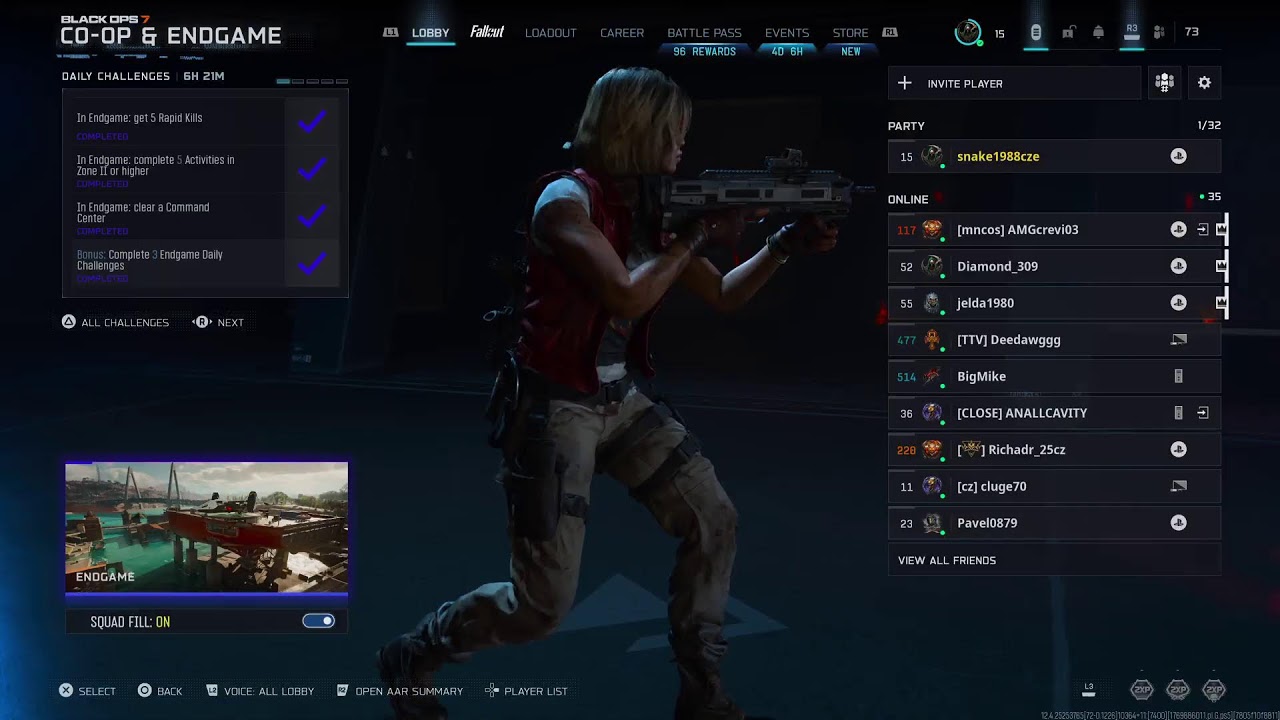 Cod Black ops 7 endgame wraith wing VTOL boss trying destroy it free join