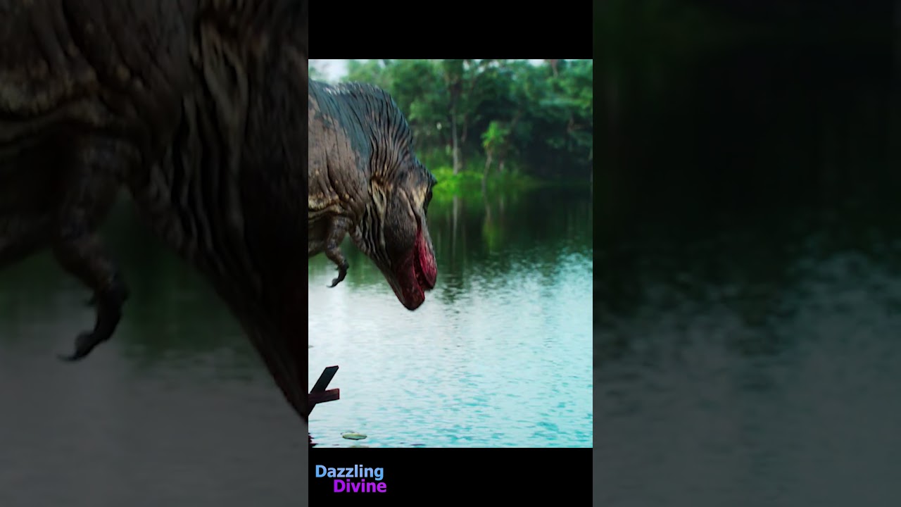 Titanoboa Eats T-Rex