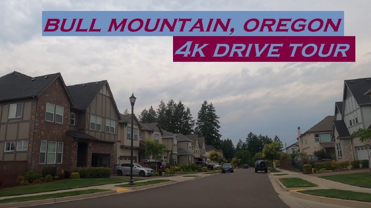 Bull Mountain, Oregon | 4k Driving Tour | Dashcam | Tigard