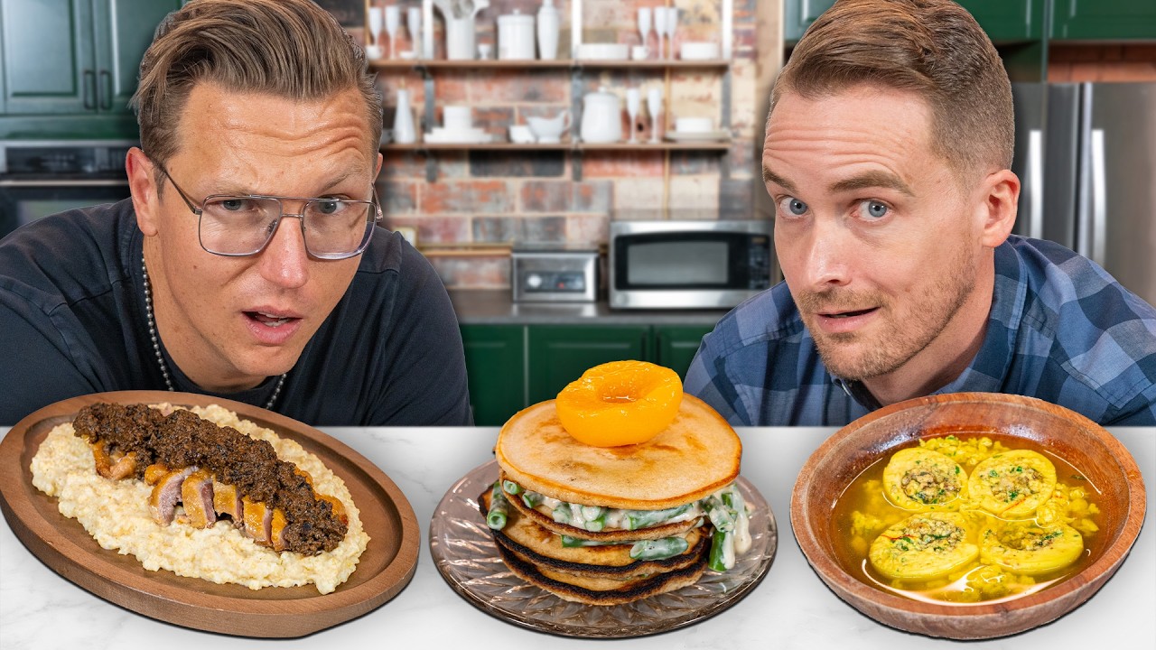 Who Can Spot The Fake Historical Dish? (ft. Tasting History)