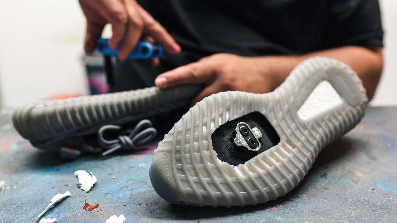 Watch These Guys Convert The Yeezy 350 Boost v2 Into Cycling Shoes