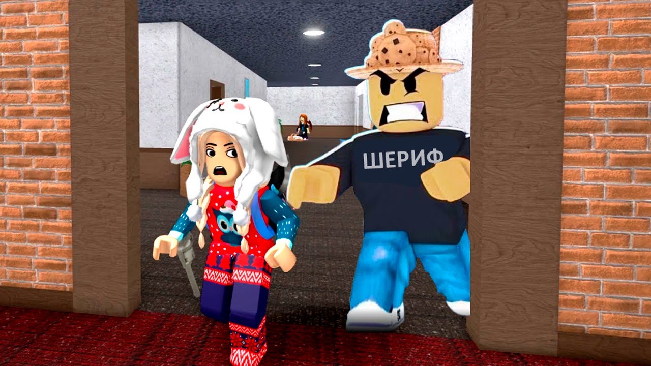 КОВАРНАЯ ДЕВОЧКА В ЧЕРНОМ 🥴 Murder Mystery 2 роблокс