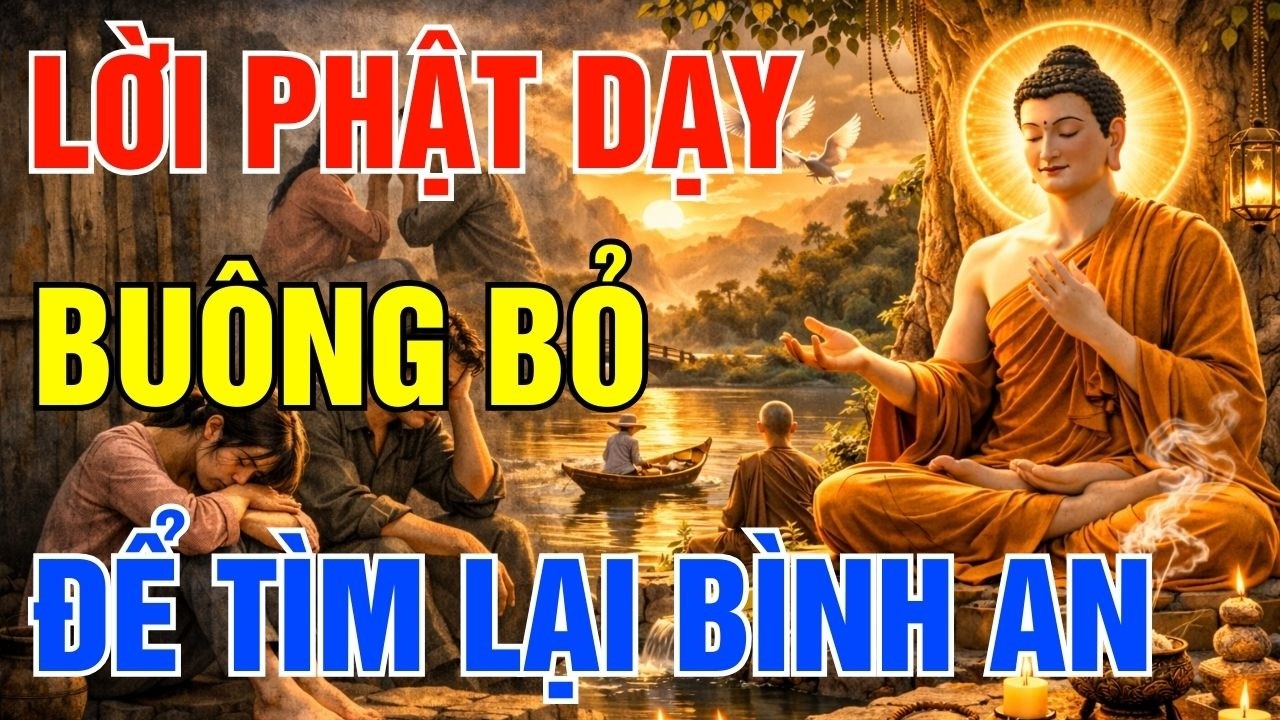 Cuộc Đời Quá Mỏi Mệt - Lời Phật Dạy Cách Buông Bỏ Để Tìm Lại Bình An| Một Ngày An Lành