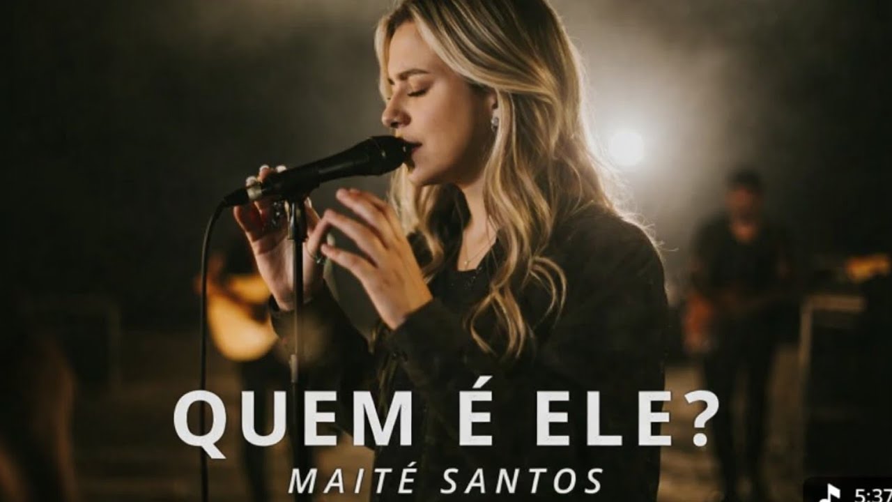 🎵QUEM É ELE - MAITÊ SANTOS | Música gospel de Fé e Adoração