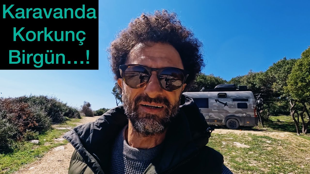 Karavanda başıma öyle bir şey geldiki…! #keşfet #karavan #vlog #tanergüngör
