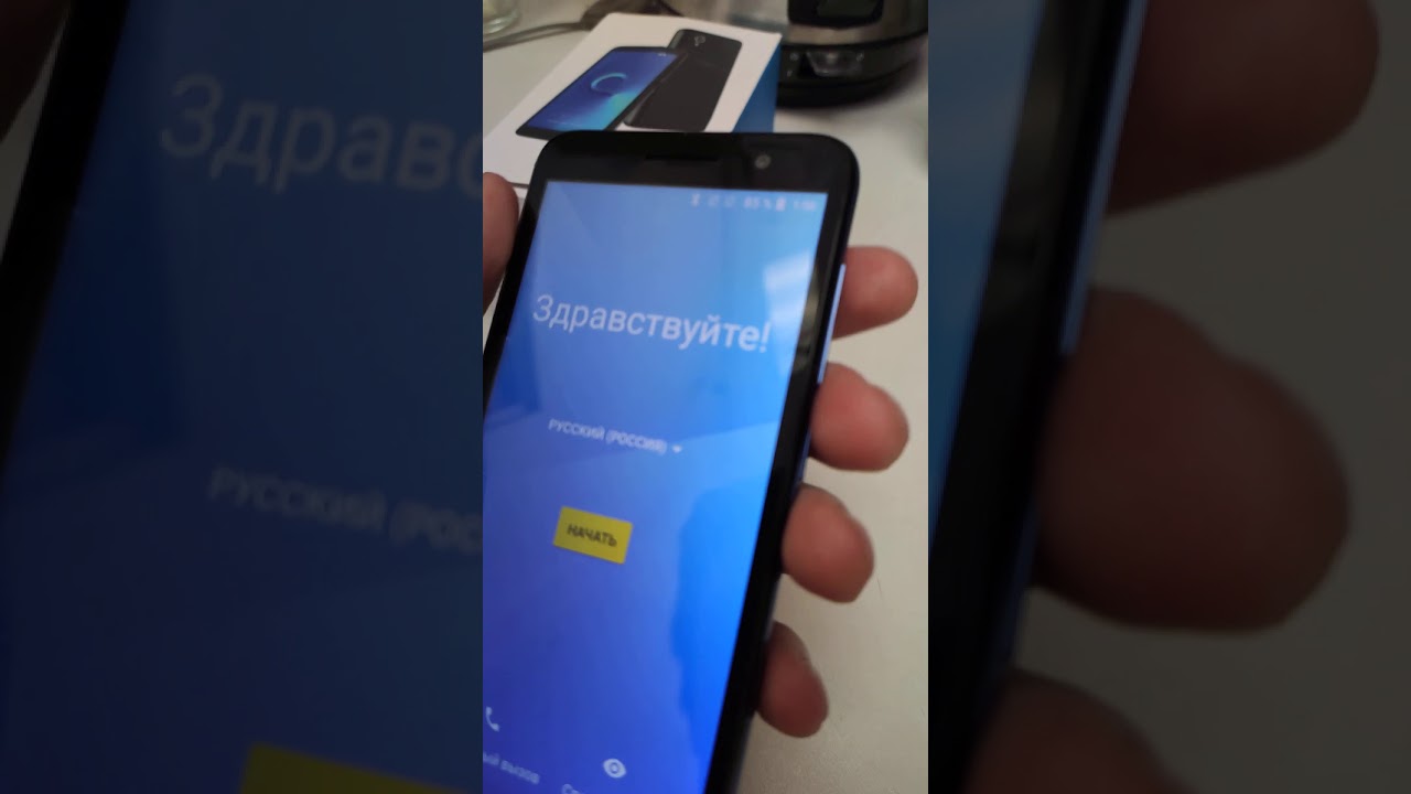 Alcatel 5033d blue