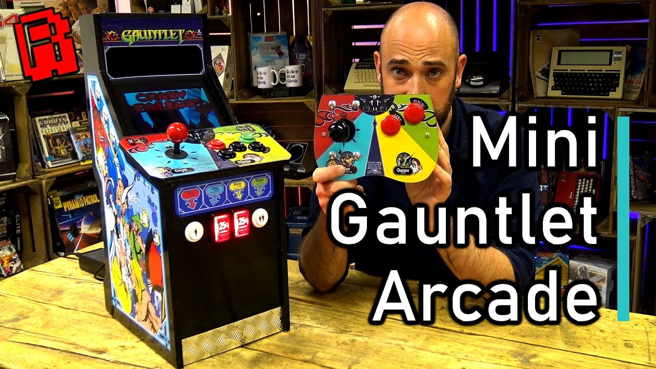 Создание игрового автомата Mini Gauntlet — 8 лет работы!
