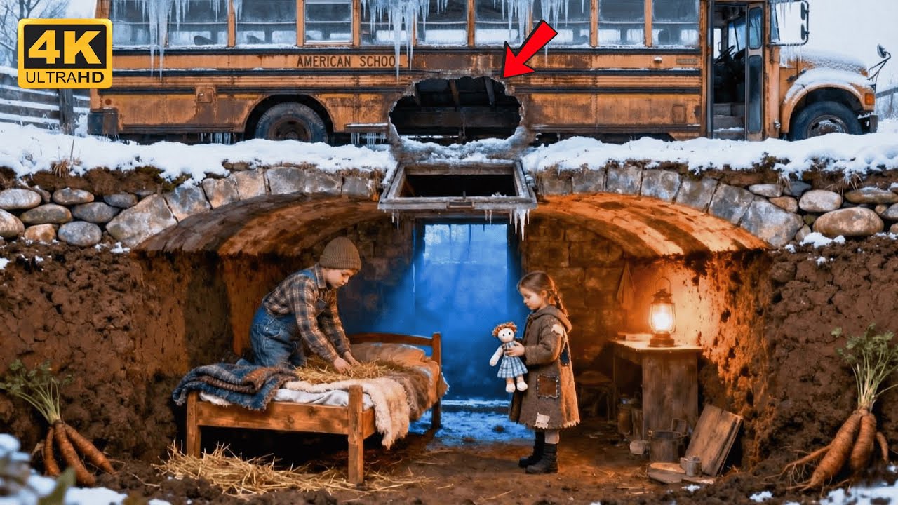 Left in the Cold, a Teen Boy Built a Hidden Shelter for His Little Sister