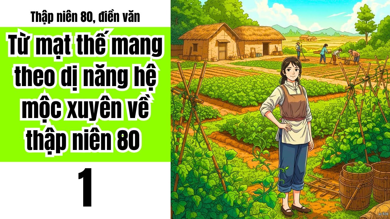 Tập 1 | Từ mạt thế mang theo dị năng hệ mộc xuyên về thập niên 80 | Thập niên 80 | điền văn