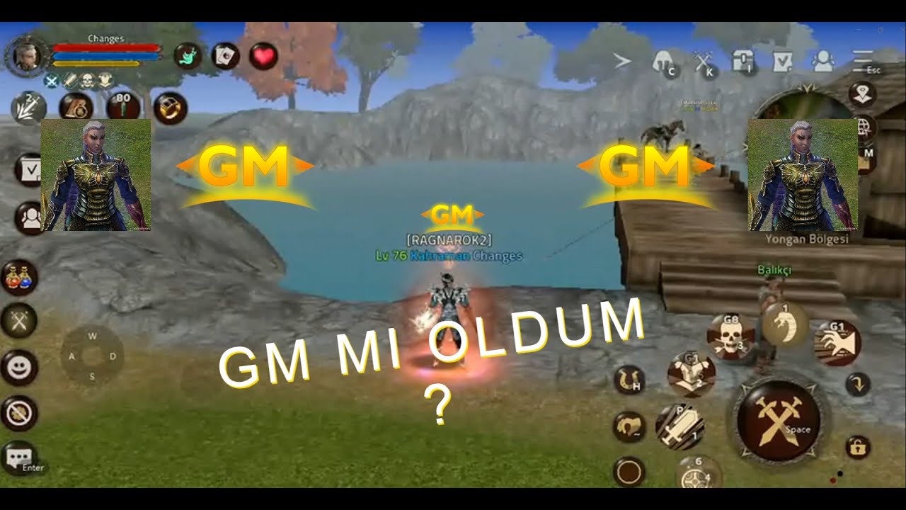 Royale Online GM Gibi Serverde geziyorum / Sv'nin en sağlam itemleri ile 1-1 vsler.