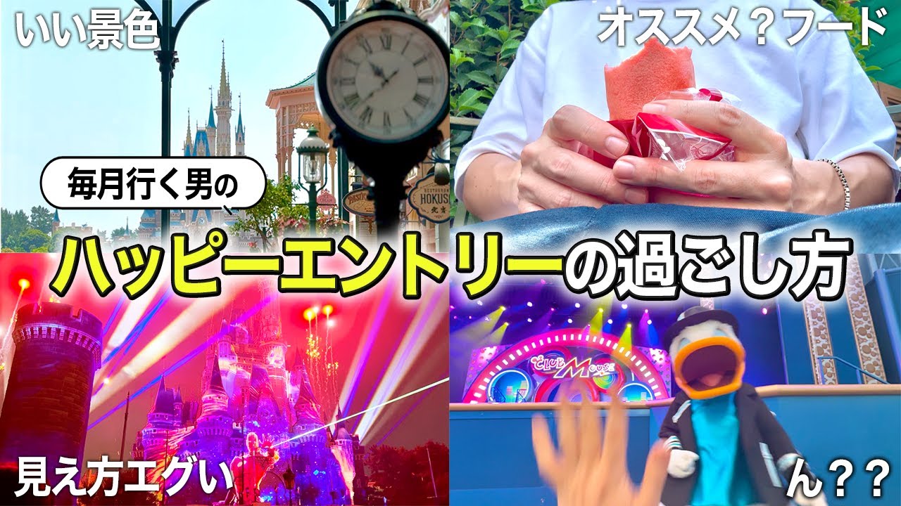 こんな楽しみ方もあり！毎月行く男のハッピーエントリー【ディズニーランド編】