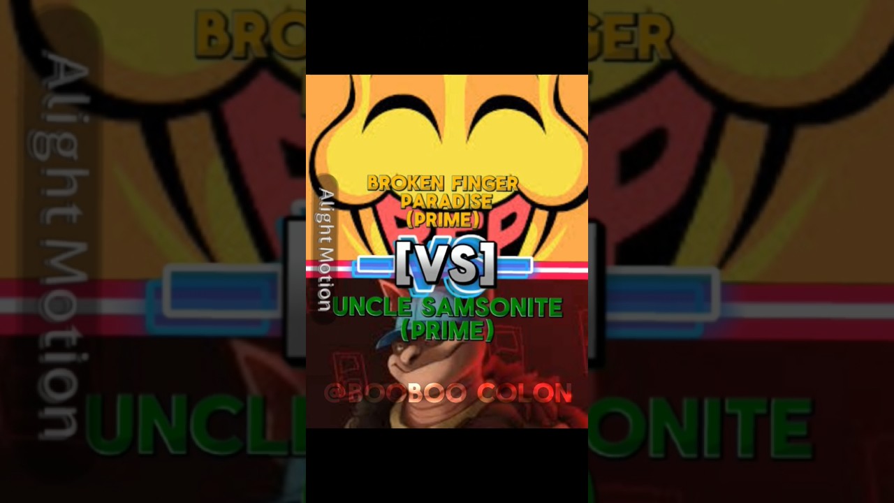 broken finger paradise vs uncle samsonite  @BrokenFingerParadise 🆚 @JakeBowenTV