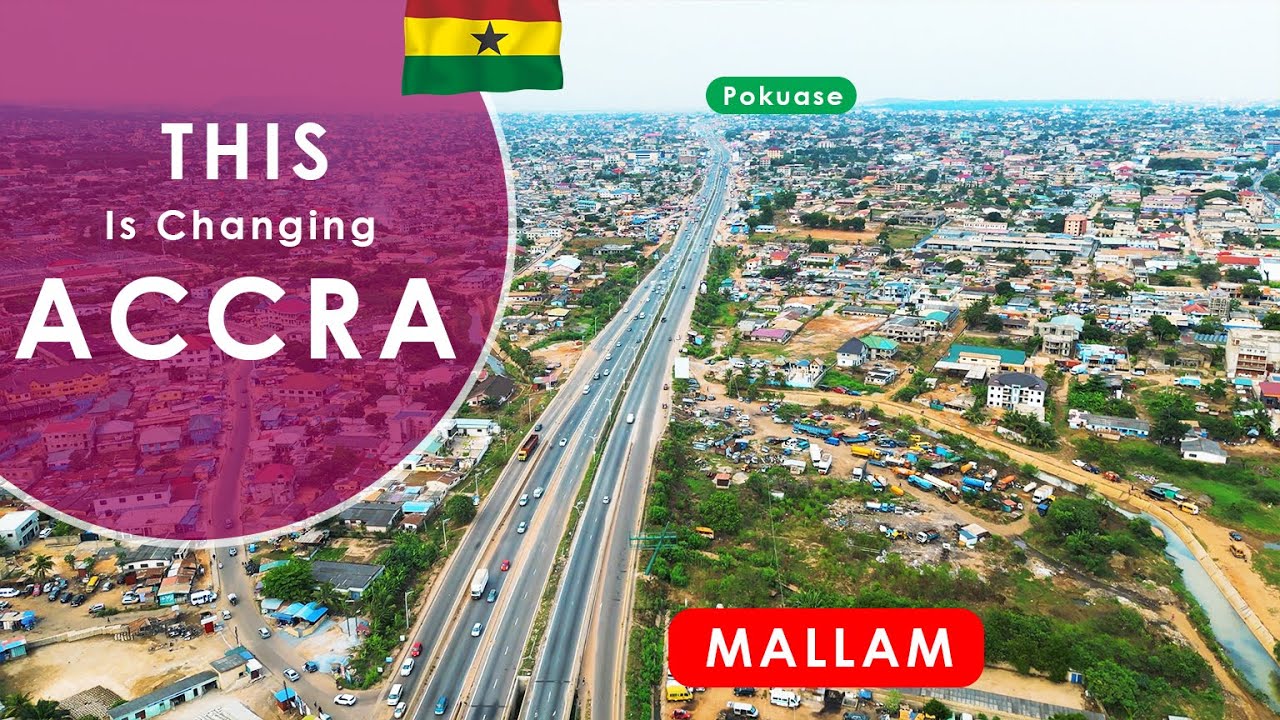 Uncovering the Road that's Changing Accra | Smooth Ride from Mallam to Pokuase