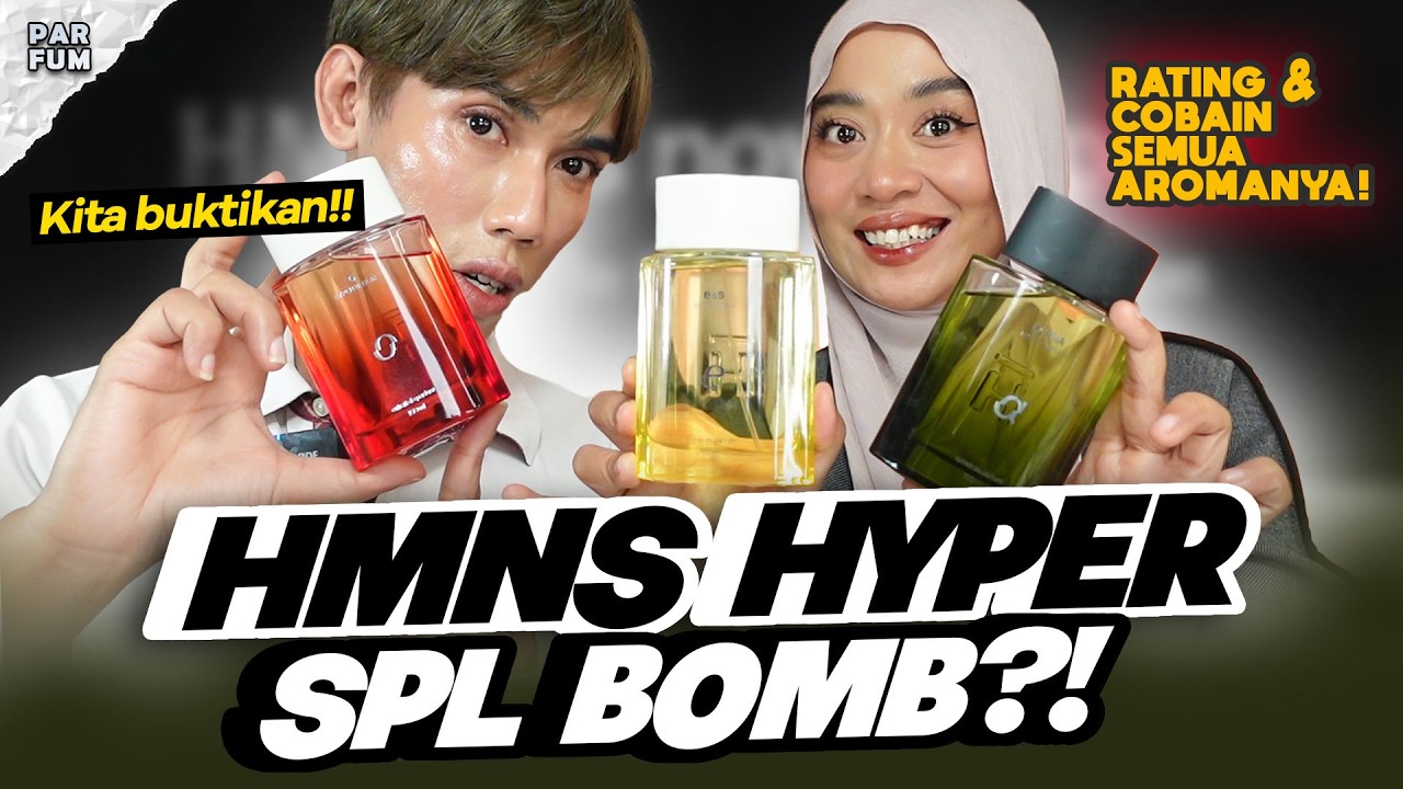 HMNS HYPER WANGINYA AWET 12 JAM?! REVIEW VARIAN BARU PARFUM HMNS HYPER!  + TEST SEHARIAN