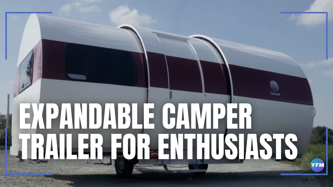 Expandable camper trailer for enthusiasts