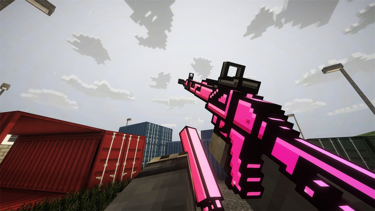 Pixel Strike 3D - 105 Kill FFA Gameplay!