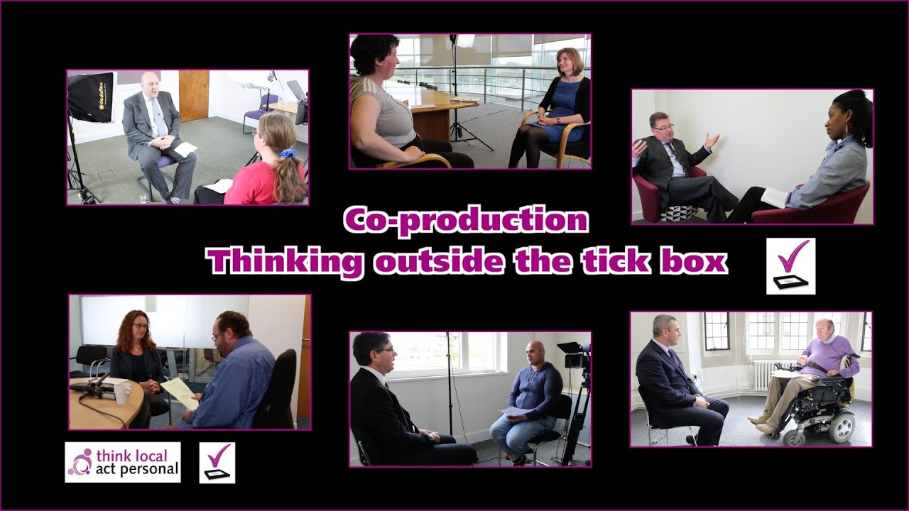 Co-production Thinking outside the tickbox SUBTITLED