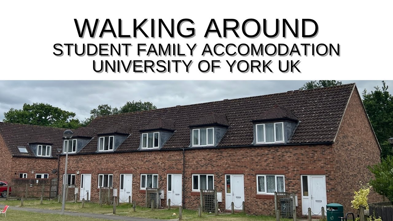 011 Walking around University of York UK | Student Family Accomodation | Jalan di area kampus York
